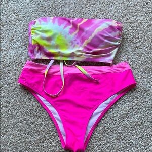 Tie-Dye Bikini Set